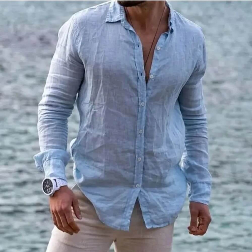 Camisa de Linho e Algodão – Toscana